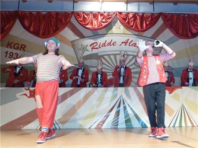 Hier blieb kein Auge trocken! „De Än on de Anne“ begeisterten das dankbare Publikum.