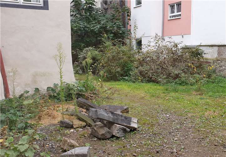 Hier entsteht eine neue Grünfläche: Der Eigenbetrieb Grünflächen- und Bestattungswesen gestaltet ab Anfang November eine Brachfläche zwischen Altenhof und Altengraben neu.Quelle: Stadt Koblenz