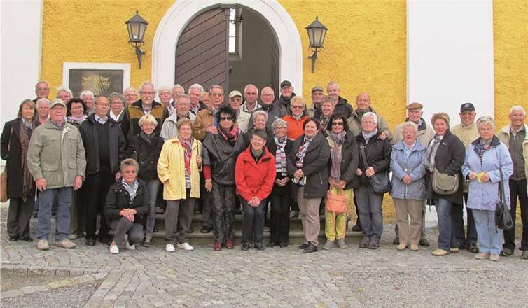 Hier präsentierten sich die Teilnehmer vor dem ältesten Kloster der Lausitz, dem Zisterzienserinnenkloster St. Marienstern in Rosenthal.Hans Hartenfels