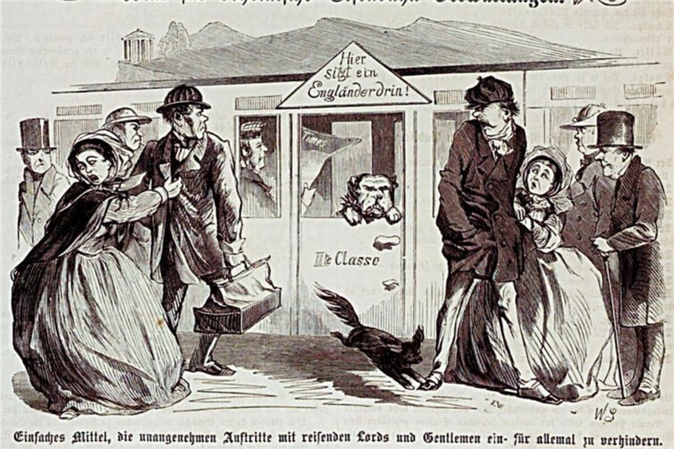 Hier sitzt ein Engländer drin