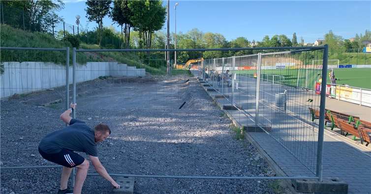 Hier soll das Vereinsheim entstehen.Quelle: DJK „Wernerseck“ Plaidt