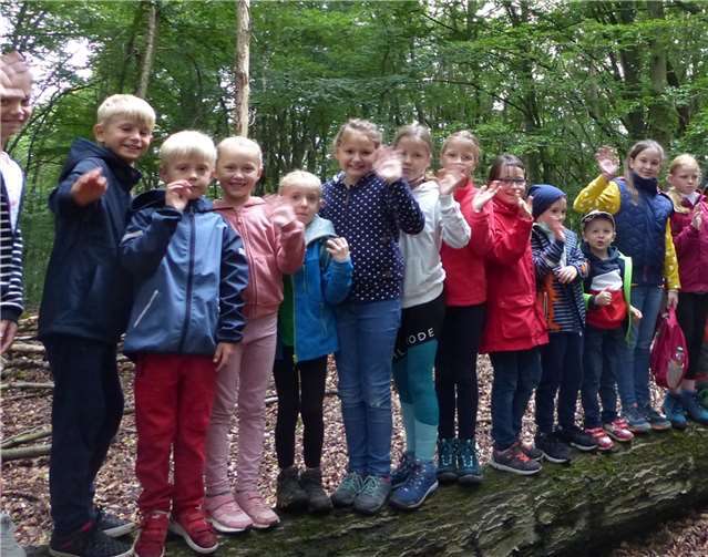 Highland Games im Wald. Fotos: privat