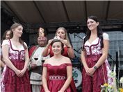 Highlight in Ahrweiler: Die neue Burgundia Lena stand im Mittelpunkt am ersten F...