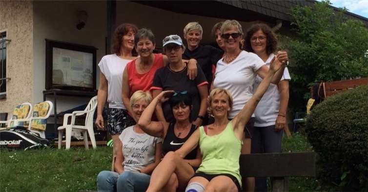 Hilde Sander, Lilli Weiler, Elisabeth Groß, Astrid Wilbert, Moni Hörsch, Tanja Moog, Martina Münch, Marion Lohner, Petra Arenz und Ute Mayer. privat