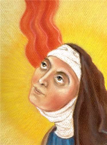 Hildegard von Bingen war eine bedeutende Frauengestalt des Mittelalters. privat