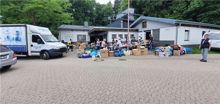 Hilfsgütersammelstelle Schützenplatz Mayen