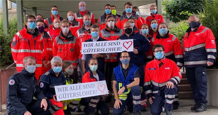 Hilfsorganisationen solidarisieren sich unter dem Hashtag #WirAlleSindGütersloher.