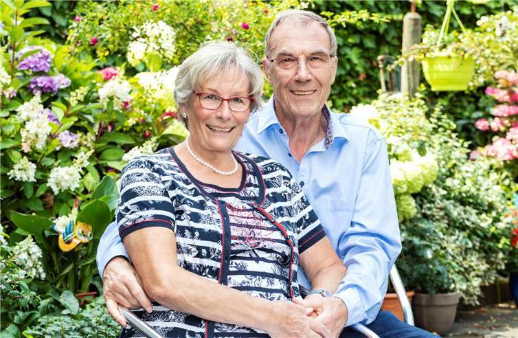 Hiltrud und Dietrich Elsenbruch feiern goldene Hochzeit. CREATIV PICTURE – Heinz-Werner Lamberz