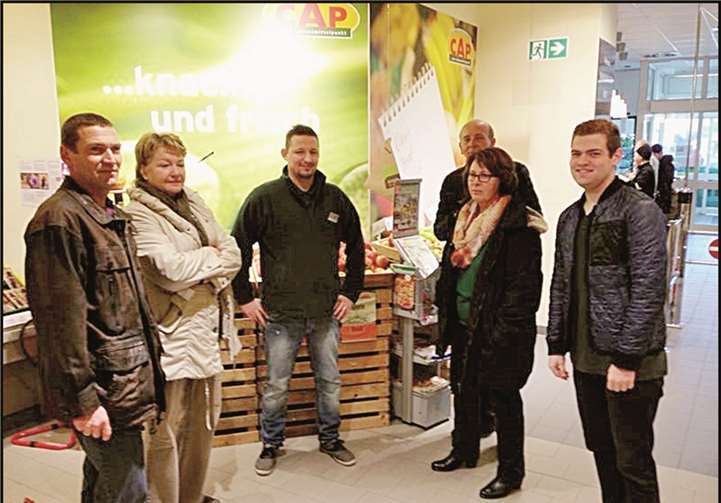 Hinsichtlich der Ansiedlung eines Supermarktes in Kettig informierte sich der SPD Ortsverein Kettig in einer anderen Gemeinde , wie dort die Versorgung gesichert wird. privat