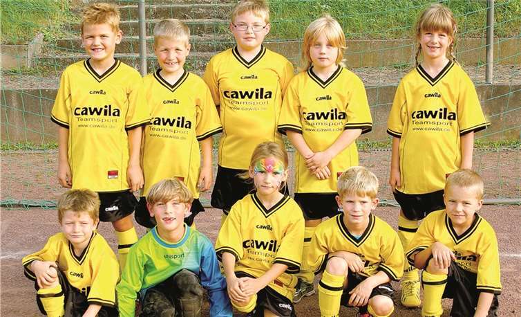 Hinten: Marlon, Enrico, Luca, Sören und Julia, vorne: Jonas, Luca, Nina, Elias und Julius. Es fehlen: Maja, Leandro und Tim.Privat