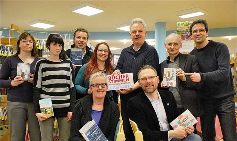 (Hintere Reihe von links) Martina Prüser, Melina Schütz, Harald Scherer, Christel Engeland, Bürgermeister Stefan Raetz, Andreas John, Gerd Engel, (vorne) Regina Münch und Martin Groß. Privat