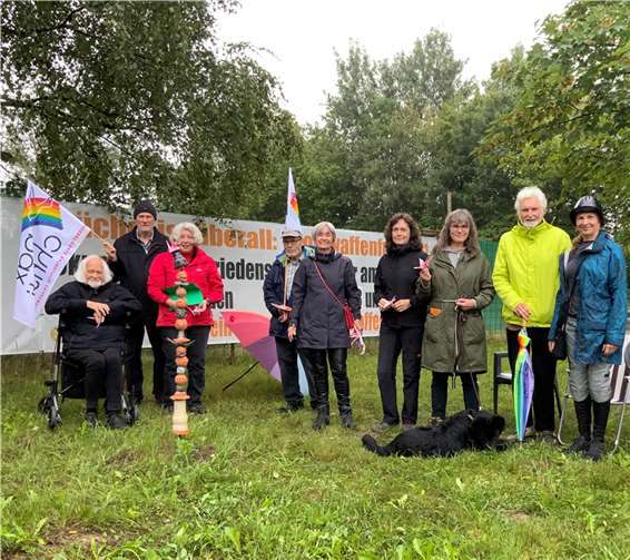 Hiroshima-Gedenken auf der Friedenswiese bei Büchel. Foto: Pastoraler Raum Cochem-Zell