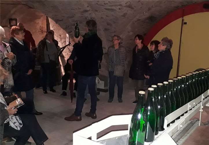 Historische Abfüllanlagen und Lagermethoden waren zu bestaunen.Foto: privat