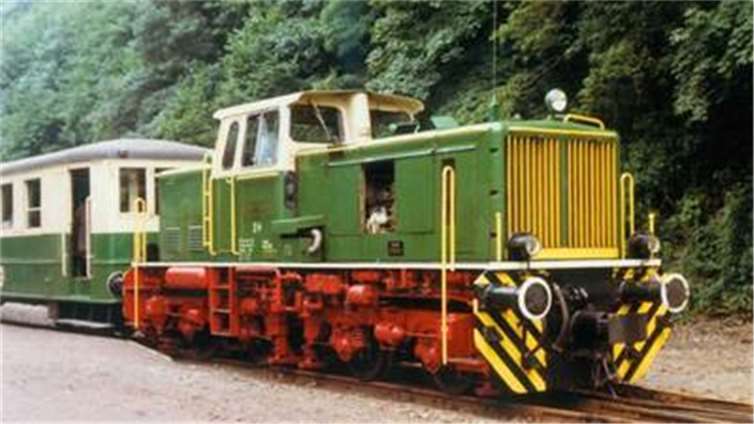 Historische Aufnahme der Brohltalbahn. Foto: Interessengemeinschaft Brohltal-Schmalspureisenbahn e.V.