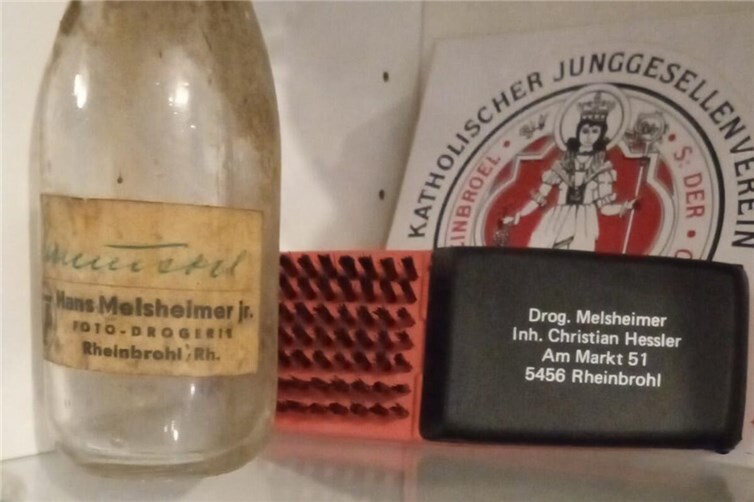 Historischer Neuzugang aus der Drogerie Melsheimer. 