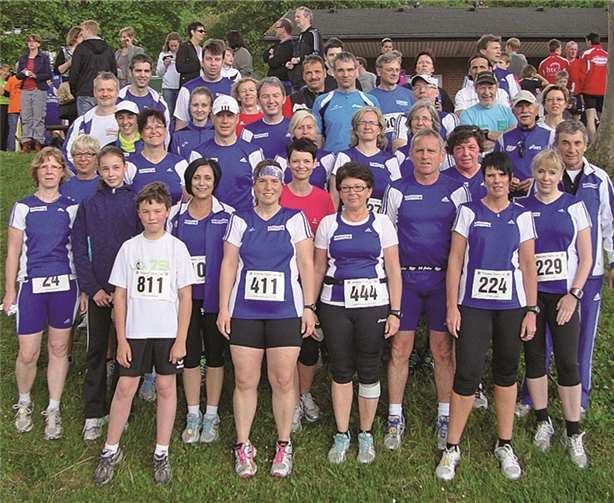 Hoch motiviert ging diese Gruppe an den Start. privat