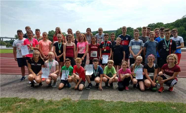Hocheifel Realschule plus und Erich-Klausener-Gymnasium erfolgreich beim Kreisjugendsportfest.privat