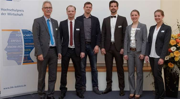 Hochschulpreis der Wirtschaft 2015 - Die IHK Koblenz prämierte praxisnahe Studienarbeiten. Matthias Brand Focus Fotostudio