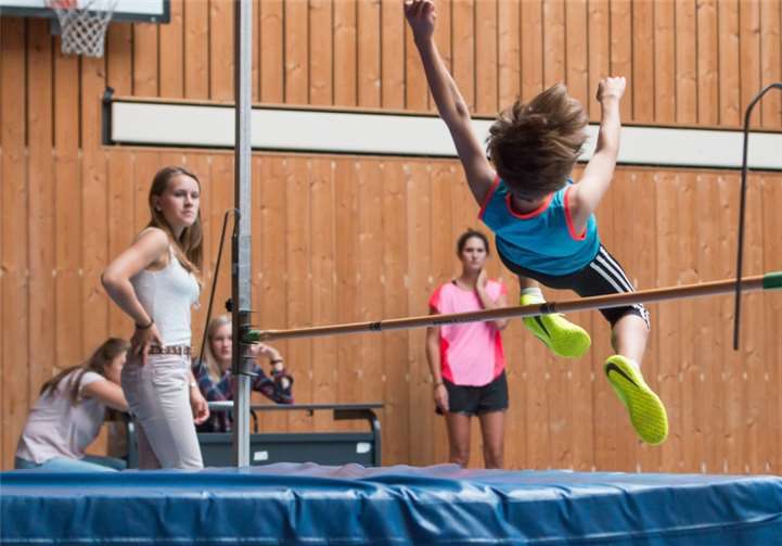 Hochsprungmeisterschaften. Claus Kuhlen