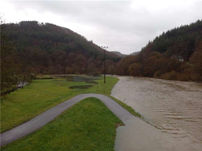 Hochwasser in der Verbandsgemeinde Rengsdorf-Waldbreitbach.