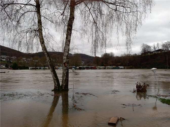 Hochwasser in der Verbandsgemeinde Rengsdorf-Waldbreitbach.