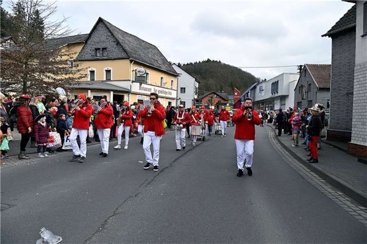 Höhepunkt im Adenauer Straßenkarnevals, der Verbandsgemeinde-Sonntagszug am 11.0...
