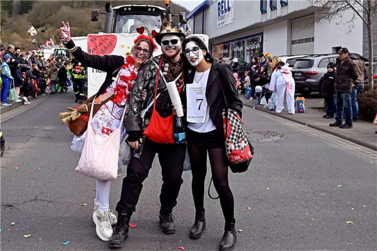 Höhepunkt im Adenauer Straßenkarnevals, der Verbandsgemeinde-Sonntagszug am 11.0...