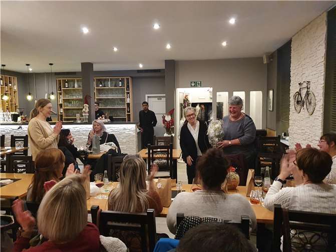 Höhepunkt und zugleich der emotionalste Moment, war die Verabschiedung von Beigeordneten Jutta Unger. Foto: privat