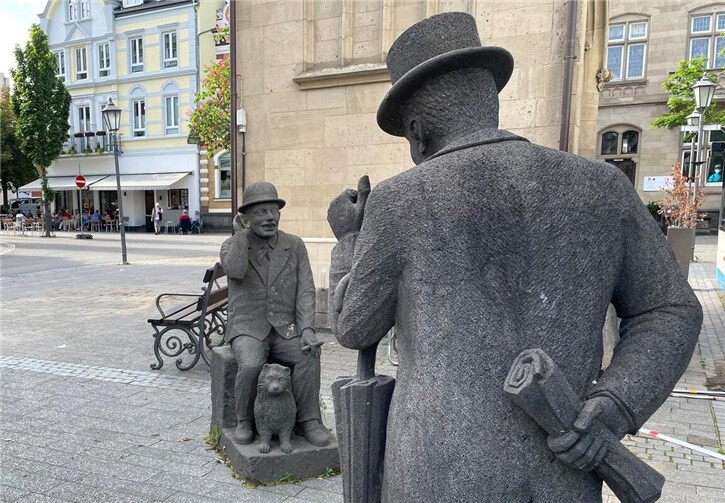 Hören gut zu und gucken genau hin: Hendrech und Jösef. Foto: ROB