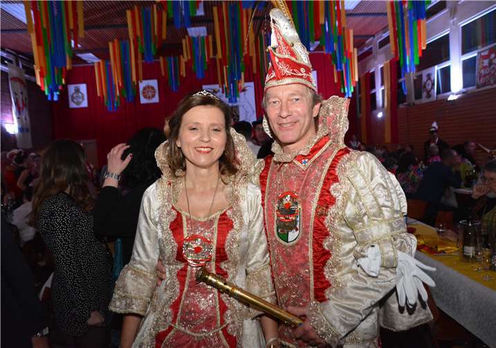 Hoher Besuch: Das amtierende Bad Breisiger Prinzenpaar gab sich die Ehre.