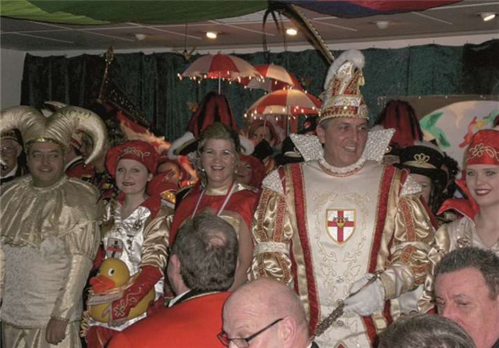 „Hoher“ Besuch auf der Alm. privat