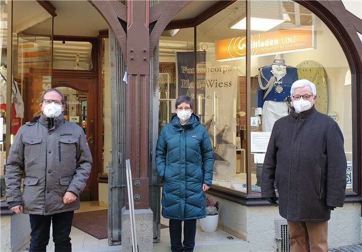 Holger Wolf, Annette Förster und Hans-Joachim Schmitz. Foto: privat