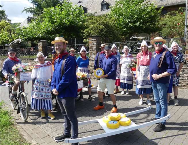 Holländischer Käse und Moselwein gehen bei dieser niederländischen Gruppe stets eine wohlschmeckende Liaison ein.