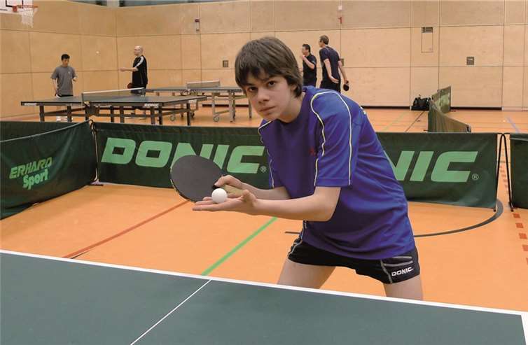 Holte in der Jugendbezirksliga beide SVR-Zähler gegen Rhens: David Riddering privat