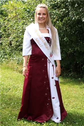 Holunderkönigin Selina I. Foto: VG Weißenthurm