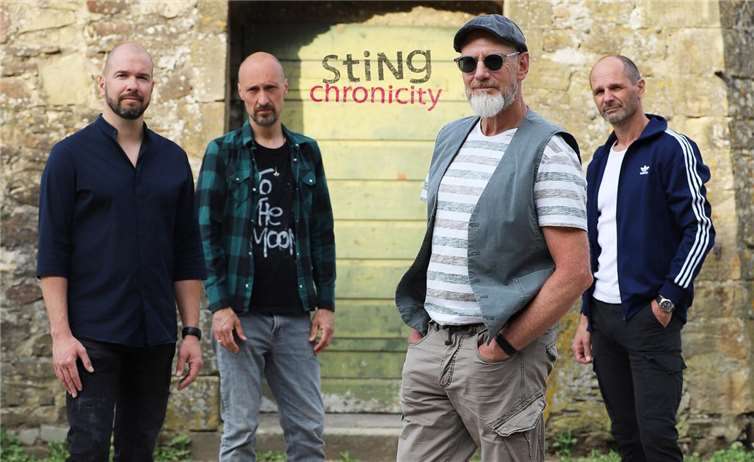 Hommage mit Herz und Energie: Stingchronicity zelebriert am 24. Juli den Sound von Sting und The Police mit eigener Note.  Foto: Stingchronicity