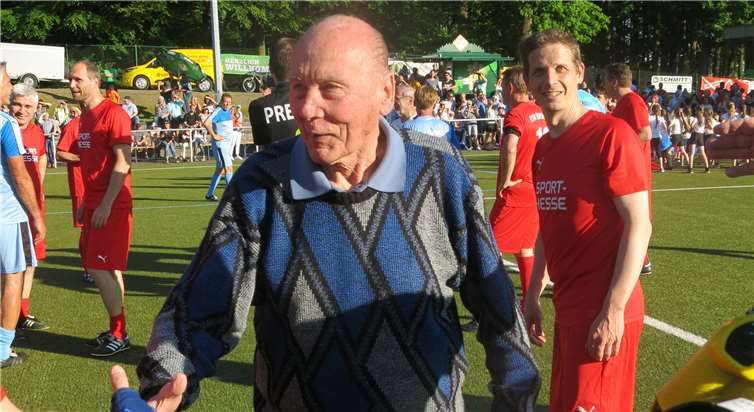 Horst Eckel, der Weltmeister von 1954.