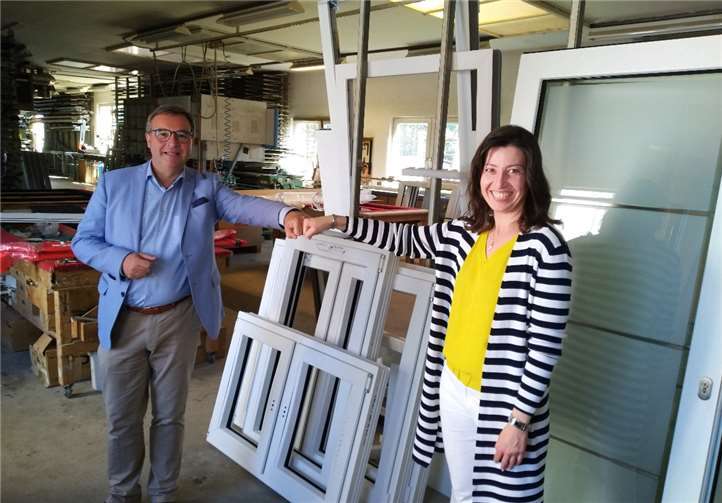 Horst Gies MdL und Andrea Lipowski. Foto: privat