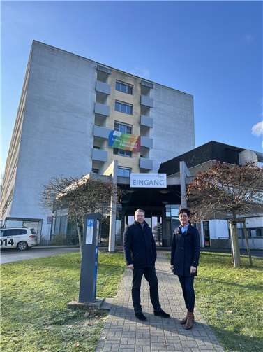 Horst Gies MdL und Petra Schneider MdL (CDU).  Foto: P. Schneider