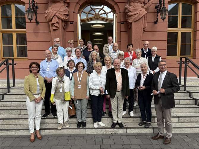 Horst Gies begrüßte die Besucherinnen und Besucher in Mainz. Foto: privat