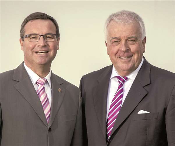 Horst Gies (li.) und Guido Ernst, MdL (CDU).Privat