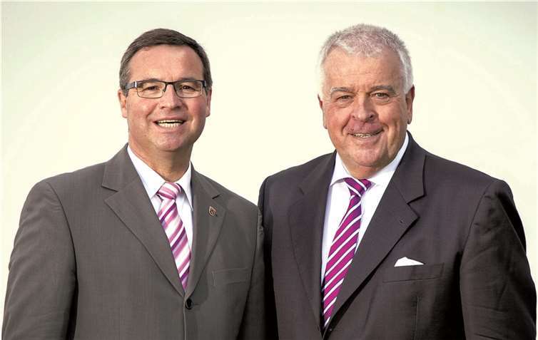 Horst Gies (links) und Guido Ernst laden ein. privat