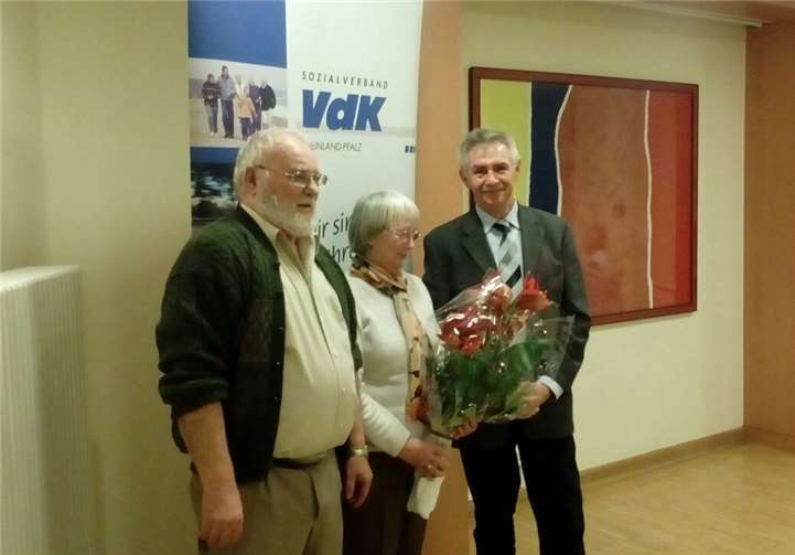 Horst und Beatrix Drews mit VdK-KVV Andreas Peifer.privat