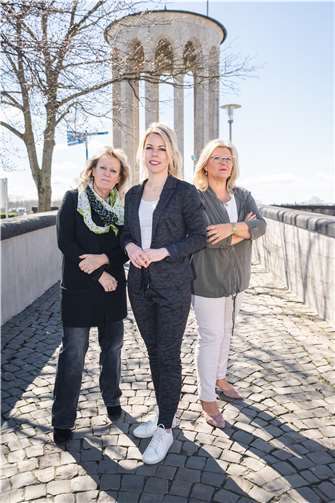 Horstmann präsentiert ihr neues Team. Foto: Martin Schmitz