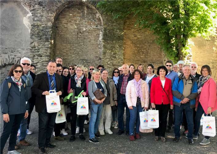 Hoteliers, Privatvermieter, Gästeführer und Tourismusmitarbeiter nahmen an dem Ausflug teil. Foto: privat