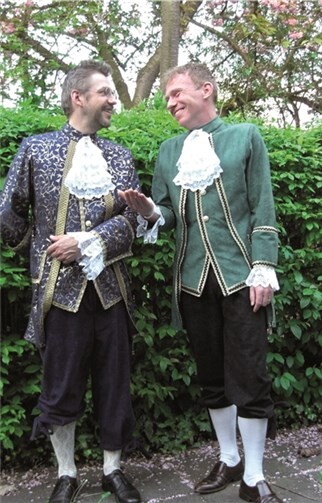 Hubert Arnold und Jürgen Thormann.Privat