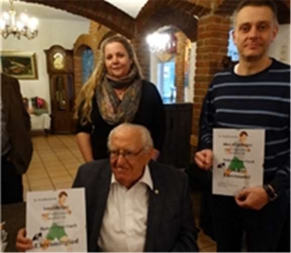 Hubert Querbach wurde zum Ehrenmitglied ernannt. privat