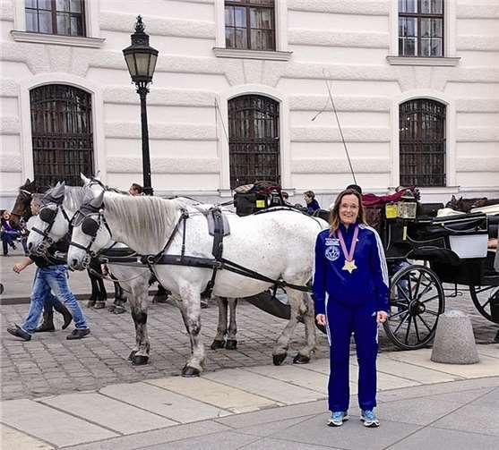 Huberta Heimermann in Wien. Privat