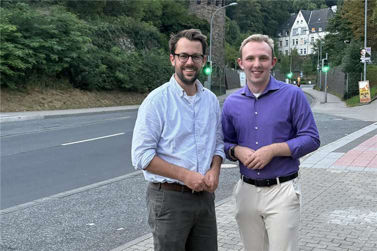 Hubertus Hacke-Dietze und Florian Pernak. Foto: Manuel Sartoris