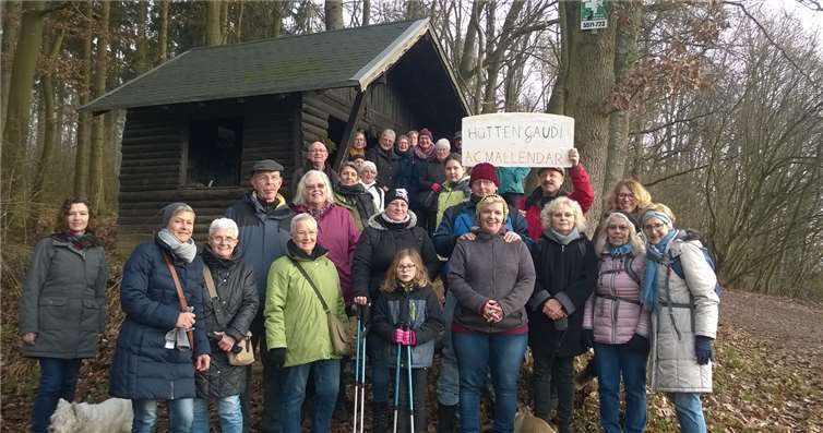 Hüttenstopp bei der ACM Winterwandung. privat